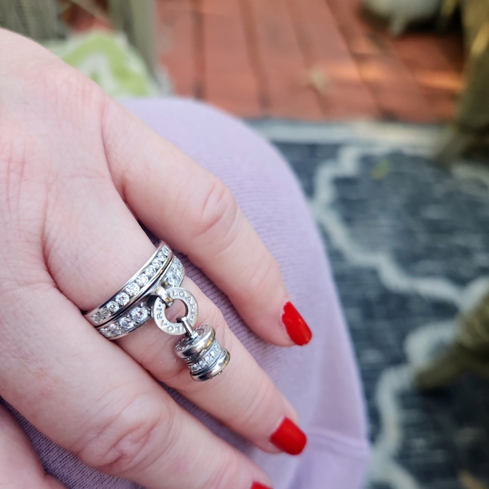 Bvlgari Elements Ring 18k Made in Italy Originally $6400